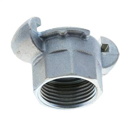 Fonte DN 20 DIN 3489 Accouplement à griffes Rp 1'' femelle