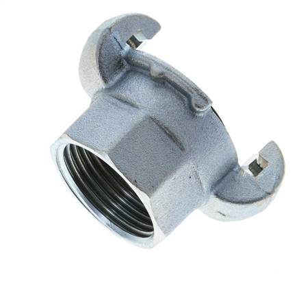 Fonte DN 20 DIN 3489 Accouplement à griffes Rp 1'' femelle