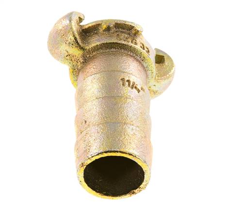 Fonte DN 20 DIN 3489 Coupleur à griffes 32 mm (1 1/4'') Hose Barb
