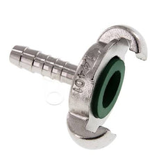 Acier inoxydable DN 6.5 DIN 3489 Coupleur à griffes 10 mm Hose Barb