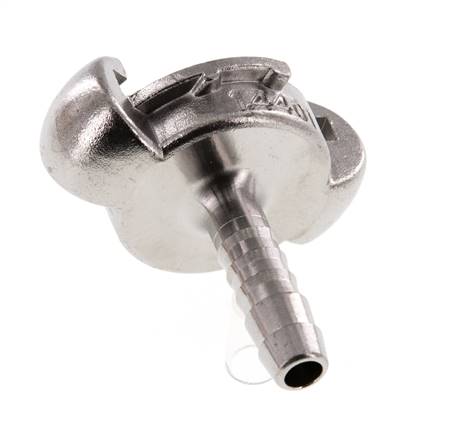 Acier inoxydable DN 6.5 DIN 3489 Coupleur à griffes 10 mm Hose Barb