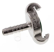 Acier inoxydable DN 6.5 DIN 3489 Coupleur à griffes 10 mm Hose Barb