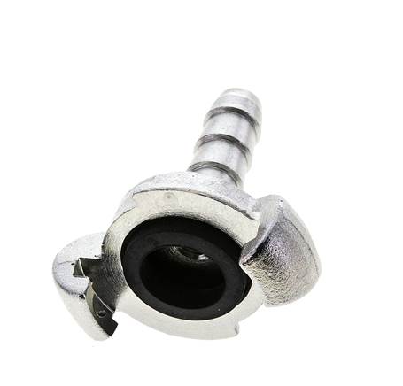 Fonte DN 8.5 DIN 3489 Coupleur à griffes 13 mm (1/2'') Hose Barb