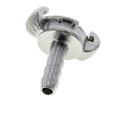 Fonte DN 8.5 DIN 3489 Coupleur à griffes 13 mm (1/2'') Hose Barb