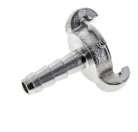Fonte DN 8.5 DIN 3489 Coupleur à griffes 13 mm (1/2'') Hose Barb