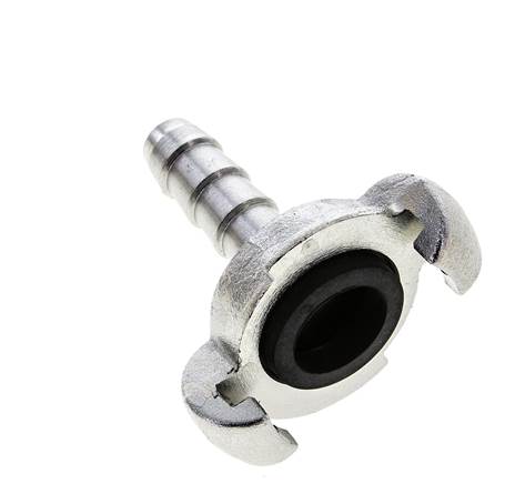 Fonte DN 8.5 DIN 3489 Coupleur à griffes 13 mm (1/2'') Hose Barb