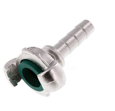 Acier inoxydable DN 9 DIN 3489 Coupleur à griffes 13 mm (1/2'') Hose Barb