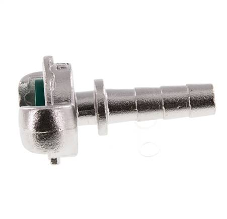 Acier inoxydable DN 9 DIN 3489 Coupleur à griffes 13 mm (1/2'') Hose Barb