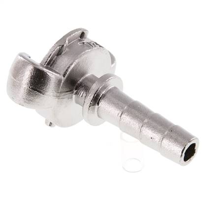 Acier inoxydable DN 9 DIN 3489 Coupleur à griffes 13 mm (1/2'') Hose Barb