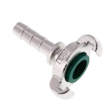 Acier inoxydable DN 9 DIN 3489 Coupleur à griffes 13 mm (1/2'') Hose Barb