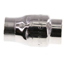 Clapet anti-retour G1/2'' en acier inoxydable 304 FKM (ressort leger) 0.03-16bar - CLIS3E
