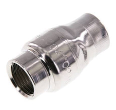 Clapet anti-retour G1/2'' en acier inoxydable 304 FKM (ressort leger) 0.03-16bar - CLIS3E