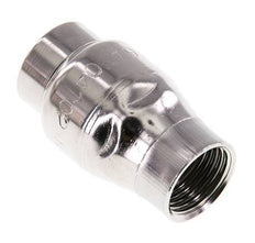 Clapet anti-retour G1/2'' en acier inoxydable 304 FKM (ressort leger) 0.03-16bar - CLIS3E