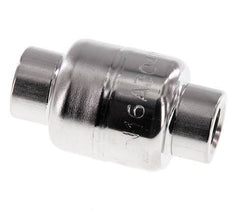 Clapet anti-retour G1/4'' en acier inoxydable 304 FKM (ressort leger) 0.03-16bar - CLIS3E