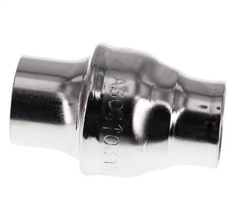 G3/4'' Stainless Steel 304 Check Valve FKM 0.03-16bar (0.44-232psi) - Reinforced pin [8 Pieces]