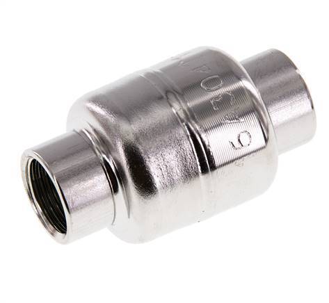 Clapet anti-retour G3/8'' en acier inoxydable 304 FKM (ressort leger) 0.03-16bar - CLIS3E