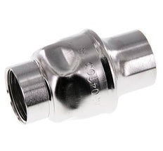 Clapet anti-retour G1'' en acier inoxydable 304 FKM (ressort leger) 0.03-16bar - CLIS3E