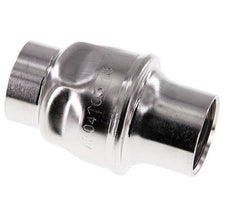 Clapet anti-retour G1'' en acier inoxydable 304 FKM (ressort leger) 0.03-16bar - CLIS3E