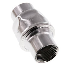 Clapet anti-retour G1'' en acier inoxydable 304 FKM (ressort leger) 0.03-16bar - CLIS3E