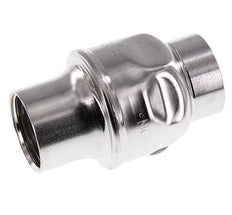 Clapet anti-retour G1'' en acier inoxydable 304 FKM (ressort leger) 0.03-16bar - CLIS3E
