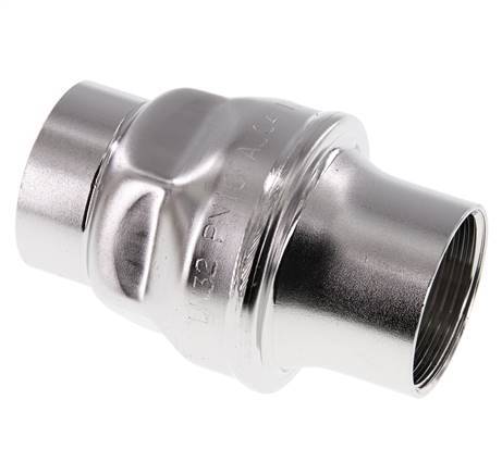 G1-1/4'' Stainless Steel 304 Check Valve FKM (Light Spring) 0.03-16bar - CLIS3E