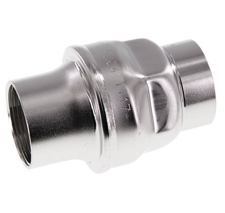 G1 1/4'' Acier Inoxydable 304 Clapet Anti Retour FKM 0.03-16bar (0.44-232psi) - Goupille Renforcée [6 Pièces]