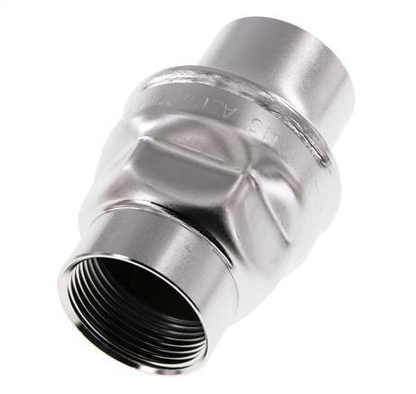 G1 1/4'' Stainless Steel 304 Check Valve EPDM 0.03-16bar (0.44-232psi) - WRAS and NSF ANSI 61 [6 Pieces]