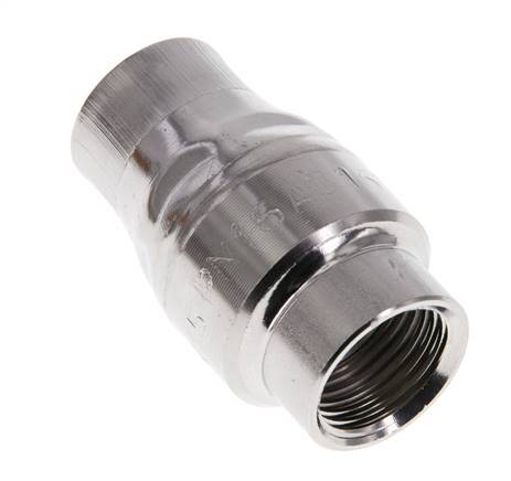 Clapet anti-retour G1/2'' en acier inoxydable 316 FKM (ressort leger) 0.03-16bar - CLIS4E