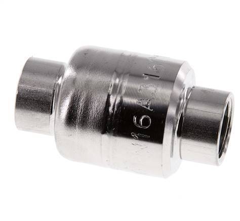 Clapet anti-retour G3/8'' en acier inoxydable 316 FKM (ressort leger) 0.03-16bar - CLIS4E