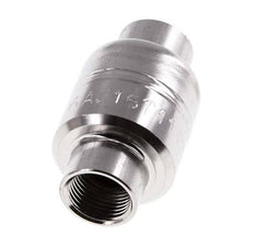 Clapet anti-retour G3/8'' en acier inoxydable 316 FKM (ressort leger) 0.03-16bar - CLIS4E