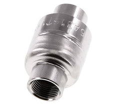 Clapet anti-retour G3/8'' en acier inoxydable 316 FKM (ressort leger) 0.03-16bar - CLIS4E