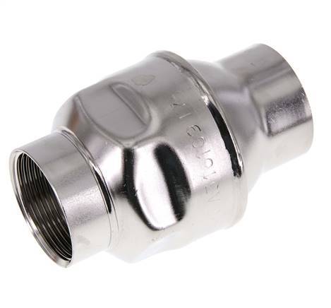 G1 1/2'' Stainless Steel 316 Check Valve PTFE 0.03-16bar (0.44-232psi)