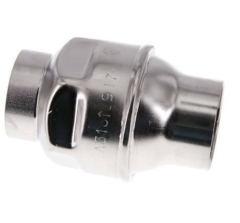 G1 1/2'' Stainless Steel 316 Check Valve PTFE 0.03-16bar (0.44-232psi)