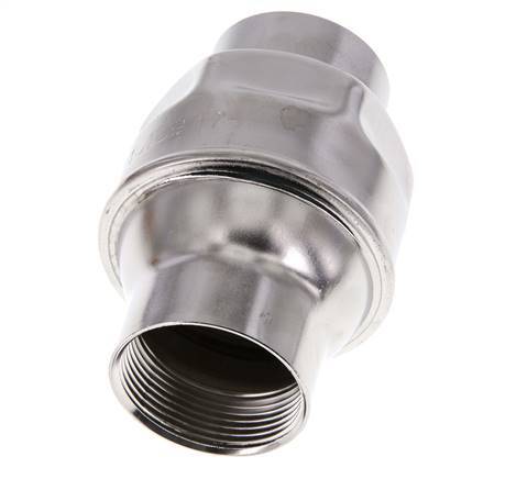 G1 1/2'' Stainless Steel 316 Check Valve PTFE 0.03-16bar (0.44-232psi)