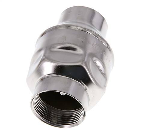 G1 1/2'' Acier Inoxydable 316 Clapet Anti Retour PTFE 0.03-16bar (0.44-232psi)