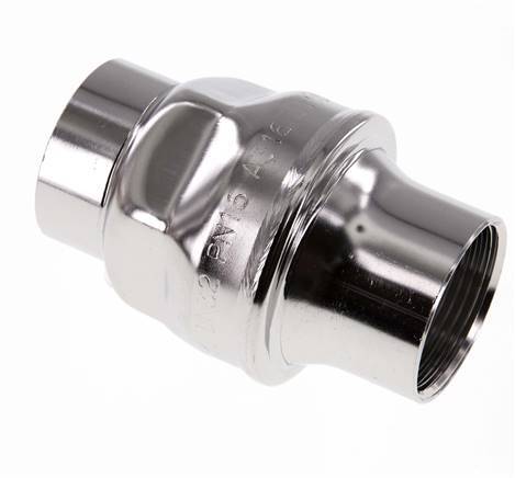 G1 1/4'' Stainless Steel 316 Check Valve FKM 0.03-16bar (0.44-232psi) - NSF ANSI 61