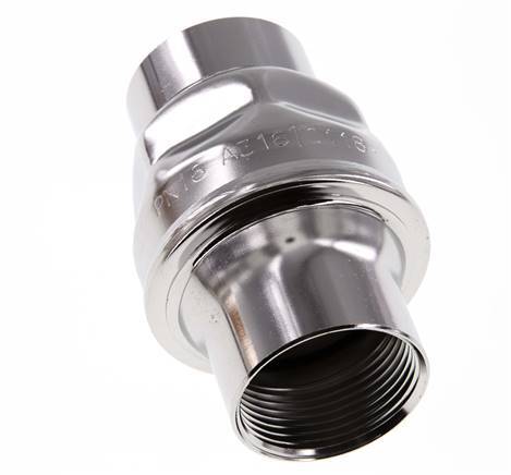 G1 1/4'' Stainless Steel 316 Check Valve PTFE 0.03-16bar (0.44-232psi)