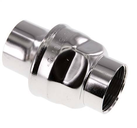 1 1/4'' NPT Stainless Steel 316 Check Valve FKM 0.03-16bar (0.44-232psi) - NSF ANSI 61