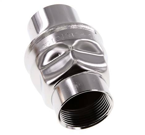 G1 1/4'' Stainless Steel 316 Check Valve PTFE 0.03-16bar (0.44-232psi)
