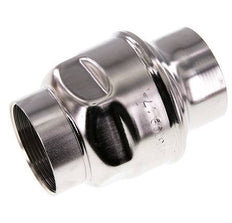 Clapet anti-retour G2'' en acier inoxydable 316 FKM (ressort leger) 0,03-16bar - CLIS4E