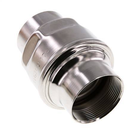 G2'' Stainless Steel 316 Check Valve FEP 0.03-16bar (0.44-232psi)