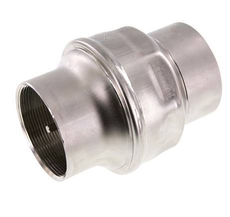 G2-1/2'' Check Valve Stainless Steel 316 FKM (Light Spring) 0.03-16bar - CLIS4E
