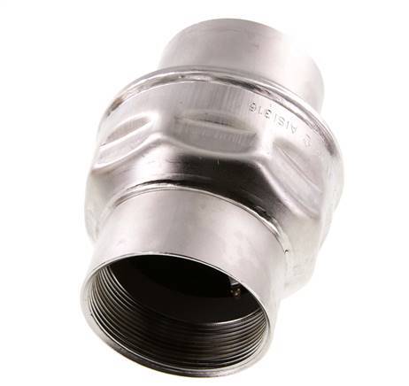 G2-1/2'' Check Valve Stainless Steel 316 FKM (Light Spring) 0.03-16bar - CLIS4E