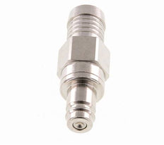 Laiton nickelé DN 10 Bouchon de raccord d'air 19 mm Pilier de tuyau Double obturation