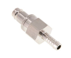 Laiton nickelé DN 10 Bouchon de raccord d'air 9 mm Pilier de tuyau Double obturation