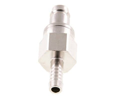 Laiton nickelé DN 10 Bouchon de raccord d'air 9 mm Pilier de tuyau Double obturation