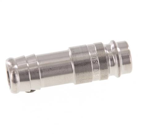 Acier inoxydable DN 10 Bouchon d'accouplement d'air 13 mm Pilier de tuyau
