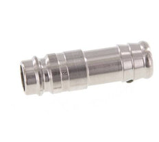 Acier inoxydable DN 10 Bouchon d'accouplement d'air 13 mm Pilier de tuyau