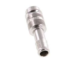 Acier inoxydable DN 10 Air Coupling Plug 10 mm Hose Pillar Double Shut-Off