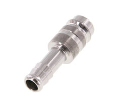 Acier inoxydable DN 10 Air Coupling Plug 10 mm Hose Pillar Double Shut-Off